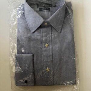 New W/ tags Polo  By Ralph Lauren Mens' Classic Curham Dress Shirt/Cuff Link